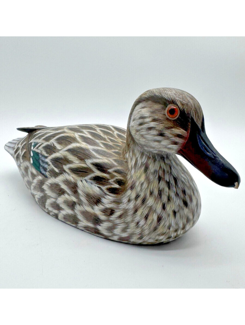 Vintage Female Pintail Duck Decoy Hand Sculptured Hand Painted
